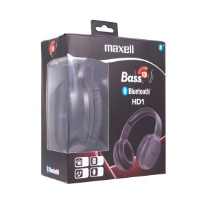 Maxell BT BASS13 HD1 fejhallgató - fekete - Image 1