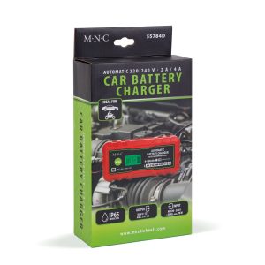 Autós akkumulátor töltő - 230 V - 2 A / 4 A - automata - Image 3