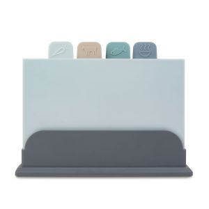 Vágódeszka készlet - műanyag - 29 x 22,3 cm - 4 db / csomag - Image 2