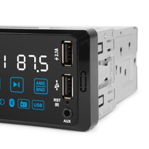 Fejegység "PhantomX" - 1 DIN - 4 x 50 W - gesztusvezérlés - BT - MP3 - AUX - USB - Image 4