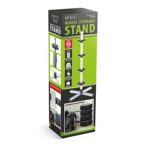 Keréktartó állvány - max 70 kg, 75 x 75 x 102 cm - Image 1