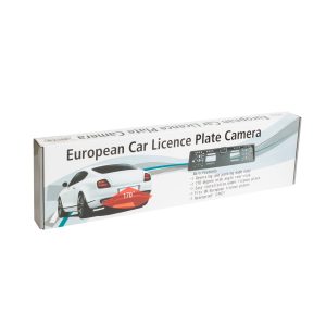 Rendszámtábla keretbe épített tolatókamera - 12V - Image 1