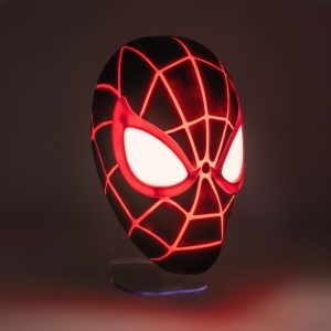 Spider-Man 3D LED Light Miles Morales Mask - Image 1