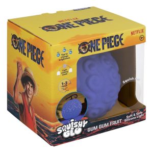 One Piece Squishy Glo Silicon Light Gum Gum Fruit 15 cm - Image 2