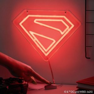 DC Comics LED Wall Lamp Light Superman Neon - Image 1