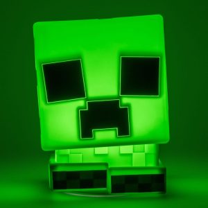 Minecraft Squishy Glo Silicon Light Creeper 15 cm - Image 1