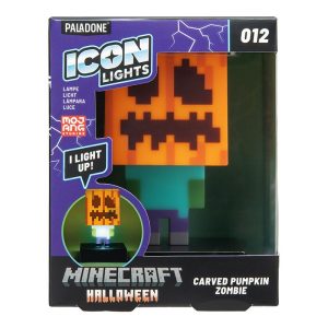 Minecraft Icons Light Zombie Jack O Lantern 10 cm - Image 3