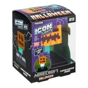 Minecraft Icons Light Zombie Jack O Lantern 10 cm - Image 4