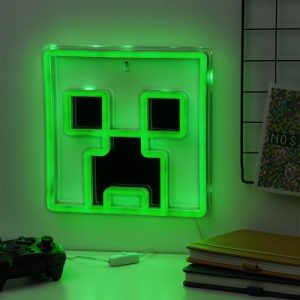Minecraft Creeper falra szerelhető LED-es hangulatvilágítás - Image 1