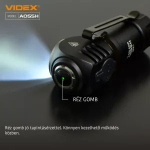 Videx LED Fejlámpa hidegfehér újratölthető akkumulátorral A055H - Image 5