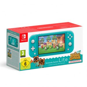 Nintendo Switch Lite Turquoise + Animal Crossing: New Horizons játékkonzol csomag - Image 1