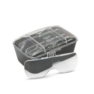 Fejpántos nagyító LED világítással, dupla lencsével - Image 5