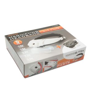 Fejpántos nagyító LED világítással, dupla lencsével - Image 6