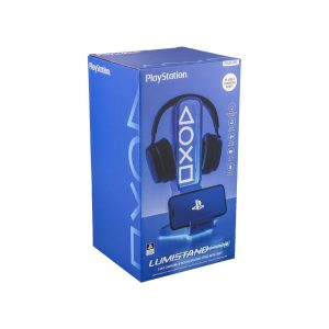 Playstation fülhallgató- és telefontartó állvány fény effekttel 30 cm - Image 3