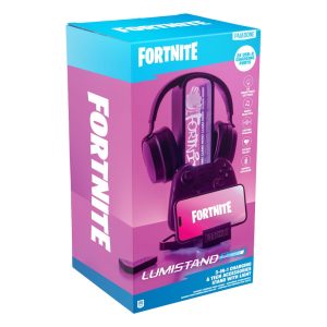 Fortnite asztali fejhallgató állvány lámpával 30 cm - Image 4