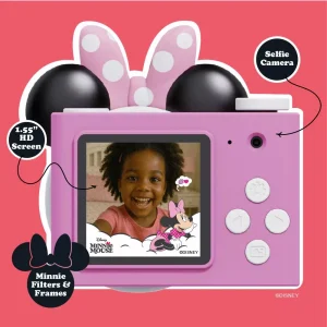 Kiimento Minnie Egér Model A digitális kamera gyerekeknek - Image 2