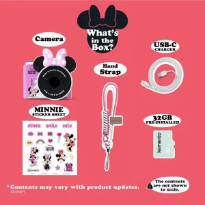 Kiimento Minnie Egér Model A digitális kamera gyerekeknek - Image 3