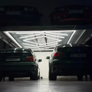 Berge Hexagon LED Garázsvilágító, 210W 2430x4850mm, 6500K - Image 8