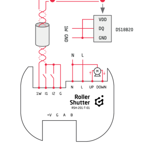 Süllyeszthető redőnyvezérlő modul - Image 4