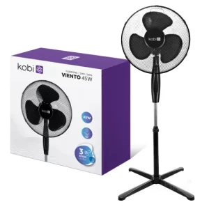 VIENTO állóventilátor 45W fekete Kobi Windstar - Image 6