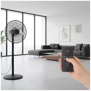 VIENTO-R állóventilátor 40W fekete Kobi Windstar - Image 2