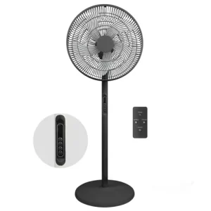 VIENTO-R állóventilátor 40W fekete Kobi Windstar - Image 1