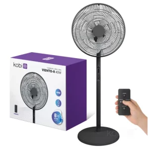 VIENTO-R állóventilátor 40W fekete Kobi Windstar - Image 6