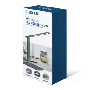 Asztali lámpa LED NOBLITE N 7W 3CCT szürke LED2B - Image 4