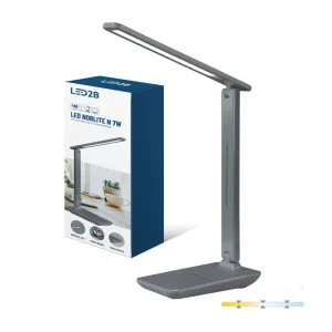 Asztali lámpa LED NOBLITE N 7W 3CCT szürke LED2B - Image 1