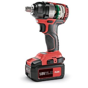 Flex IW 1/2'' 18.0-EC Akkumulátoros ütve csavarbehajtó szénkefe nélküli motorral - Image 3