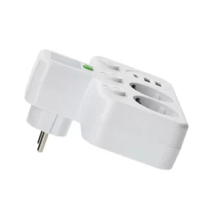 Elosztó LINEA PRO FL3 2 aljzat+2 USB/1 USB-C 4000K fehér Kobi - Image 3