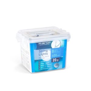 Fényfüzér - 20 m hidegfehér - 400 LED - 220-240V - 6W - átlátszó kábel - Image 4