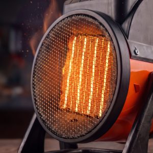 Műhely hősugárzó - PTC - 1000 / 2000W - narancs/fekete - Image 7